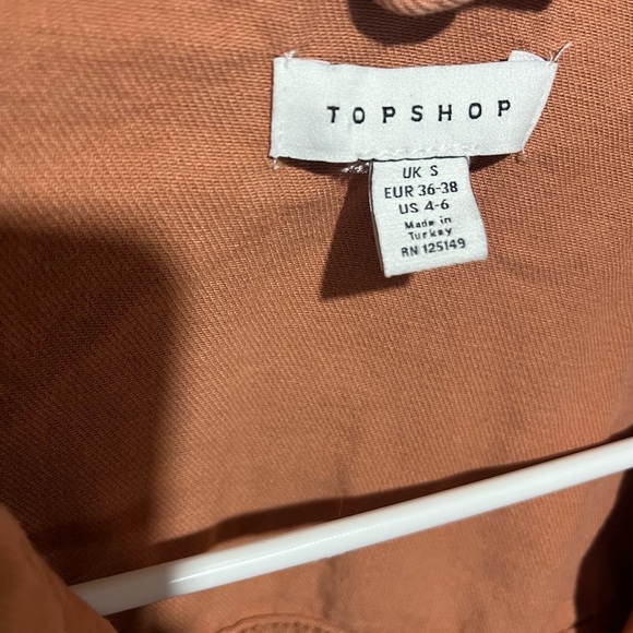 TopShop cropped Jean Jacket size small - Picture 4 of 7